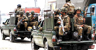 Security forces arrest 12 militants in Swat 